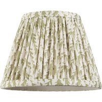 Endon 112912 Leaf Tapered Lamp Shade 20 cm In Herb Garden Green