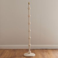 Endon 111606 Carnaby Floor Lamp Base In Satin Almond White