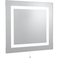 Searchlight 8510 Square Illuminated Bathroom Mirror