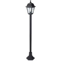 Firstlight 8348 Oslo Coastal Post Lamp In Black Resin