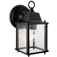 Firstlight 8666BK Coach 1 Light Wall Light Lantern In Black