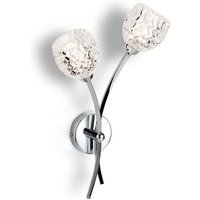 Firstlight 8614CH Maple 2 Light Polished Chrome Wall Light
