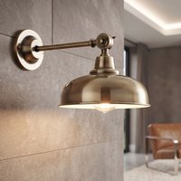 Firstlight 5934AB Preston 1 Light Wall Light In Antique Brass