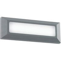 Saxby EL-40103 Severus Rectangle Guide Outdoor Wall Light in Grey