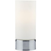JOT4050 JOT Polished Chrome and Opal Glass Touch Table Lamp