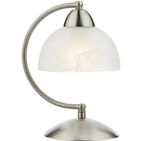 SAX4046 Saxby Satin Chrome and Glass Touch Table Lamp