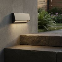 Firstlight 6815GP Remo LED Resin Wall & Step Light In Graphite Finish 220mm