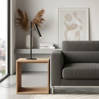 Firstlight 6887BK Aspen LED Table Lamp In Black Finish