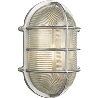 David Hunt Lighting ADM2138 Admiral One Light Outdoor Wall Light In Nickel