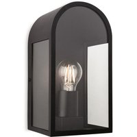 Firstlight 7669BK Eva 1 Light Outdoor Wall Light In Black