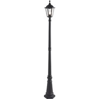 Endon 76551 Burford 1 Light Outdoor Lamp Post In Matt Black