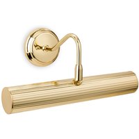 Firstlight 7651BR Reeded Picture Light In Polished Brass - 2 Light