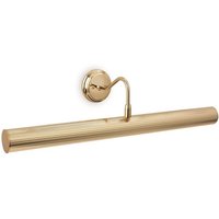 Firstlight 7652BR Reeded Picture Light In Polished Brass - 4 Light