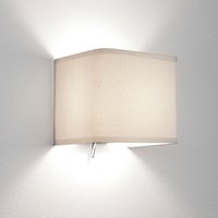 Astro 1166001 Ashino Square White Modern Switched Wall Light