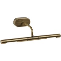 Lights 4 Living 28% Discount on Searchlight 7135AB Antique Brass Picture Light 350mm