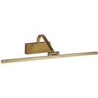 Searchlight 5551-51SB LED Picture Light In Brushed Gold - Length: 510mm