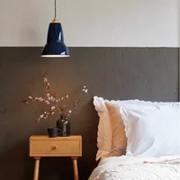 Lights 4 Living Anglepoise 33108 Original 1227 Midi Brass Pendant in Ink Blue
