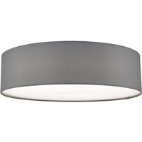 Dar CIE5039 Cierro 4 Light Flush Ceiling Light In Grey