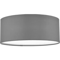 Dar CIE5239 Cierro 3 Light Flush Ceiling Light In Grey