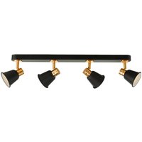 Dar FRY8454 Fry 4 Light Bar Spotlight In Black And Gold