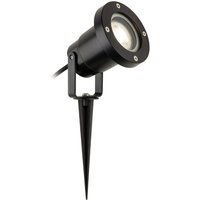 Firstlight Monza GLR52BK Wall And Spike Spotlight In Black Finish IP54