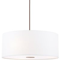 Dar Lighting Isla Easy Fit Ceiling Pendant Light Shade In Ivory 40cm ISL6515