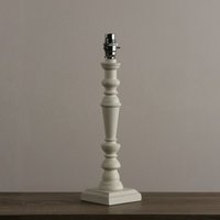 Laura Ashley Tate Wood Painted Candlestick Table Lamp Base