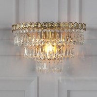 Laura Ashley Enid Wall Light In Matt Antique Brass Finish LA3756714-Q
