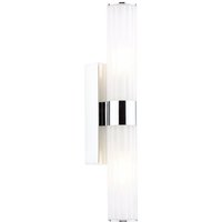 Lights 4 Living Save 37% on Dar Lighting Lars 2Light Bathroom Wall Light in Chrome