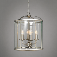 Impex LG77134/SN Orly 4 Light Contemporary Lantern