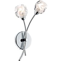 Dar SEA0950 Seattle 2 Light Wall Light in Polished Chrome