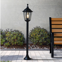 Endon 76550 Burford Outdoor Bollard Light In Matt Black