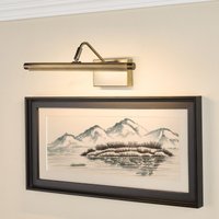 Lights 4 Living Save 37% on Dar Lighting Tyrus 35cm LED Picture Light in Brushed Bronze