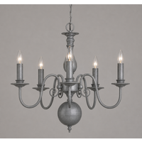 Impex PG05579/5 Bologna 5 Light Chandelier