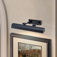 Elstead CHAWTON-PLM-BLK Chawton 1 Light Medium Picture Light In Black - Width: 402mm