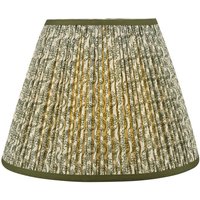 Dar Lighting Esther Green Cotton Empire Shade 35cm