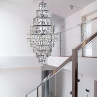 Searchlight 1500CC Empire 13 Light Crystal Chandelier In Chrome