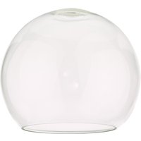 Dar Lighting Easy Fit Open Round Clear Glass Shade ACC871 Dar Lighting Easy Fit Open Round Clear Glass Shade ACC871