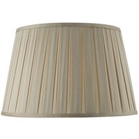 DEG1629 Degas 400MM Taupe Box Pleat Faux Silk Shade DEG1629 Degas 400MM Taupe Box Pleat Faux Silk Shade