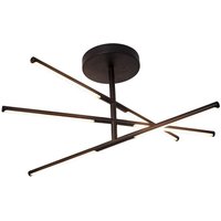 Mantra M6828 Torch 36 Watt LED Semi Flush Ceiling Light In Sand Black Mantra M6828 Torch 36 Watt LED Semi Flush Ceiling Light In Sand Black