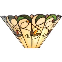 Interiors 1900 64198 Jamelia Tiffany 1 Light Wall Light In Dark Bronze Interiors 1900 64198 Jamelia Tiffany 1 Light Wall Light In Dark Bronze