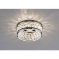 Inspired IL30835CH Dante Three Level Crystal Recessed Ceiling Downlight In Chrome Inspired IL30835CH Dante Three Level Crystal Recessed Ceiling Downlight In Chrome