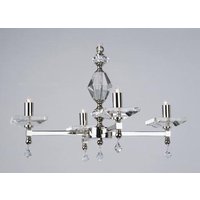STH04054/4/N Starlight 4 Light Optical Glass Chandelier STH04054/4/N Starlight 4 Light Optical Glass Chandelier