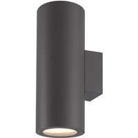 Mantra M6482 Volcano 2 Light Wall Light In Graphite Mantra M6482 Volcano 2 Light Wall Light In Graphite