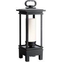 LED Portable Lantern with Bluetooth Speaker In Rubbed Bronze LED Portable Lantern with Bluetooth Speaker In Rubbed Bronze