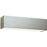 Saxby 46395 Shale Up and Down Wall Light in Brushed Silver Anodised Finish Saxby 46395 Shale Up and Down Wall Light in Brushed Silver Anodised Finish