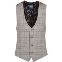 Spin Jayden Waistcoat In Lt Grey - 34R