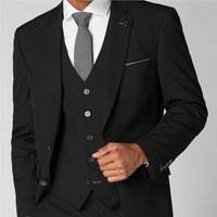 Remus Uomo Palucci Suit In Black - 44R