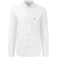 Fynch Hatton All Season Oxford Shirt In White - M