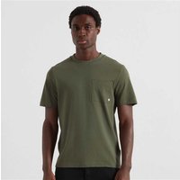 Louis Boyd Get 20% Off Farah Stacy Green Short Sleeve Pocket TShirt Size S